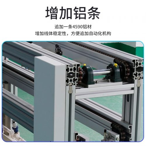 惠州工廠常用流水線：雙層倍速鏈流水線中電機選型及計算方法